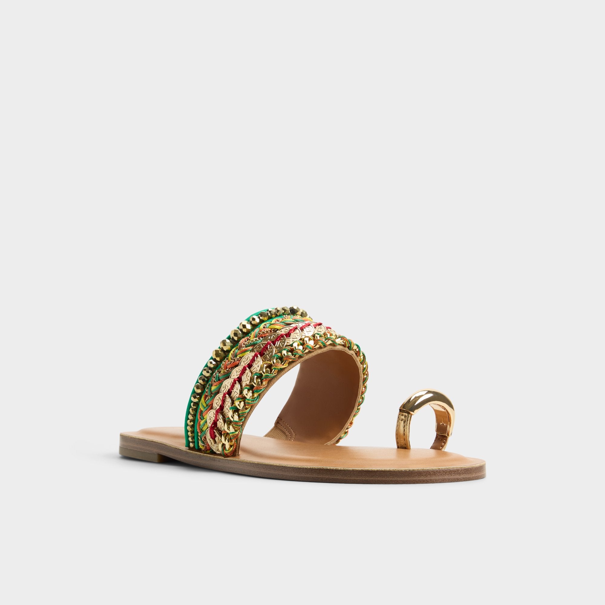 ALDO Beachwalk sandales plates raphia