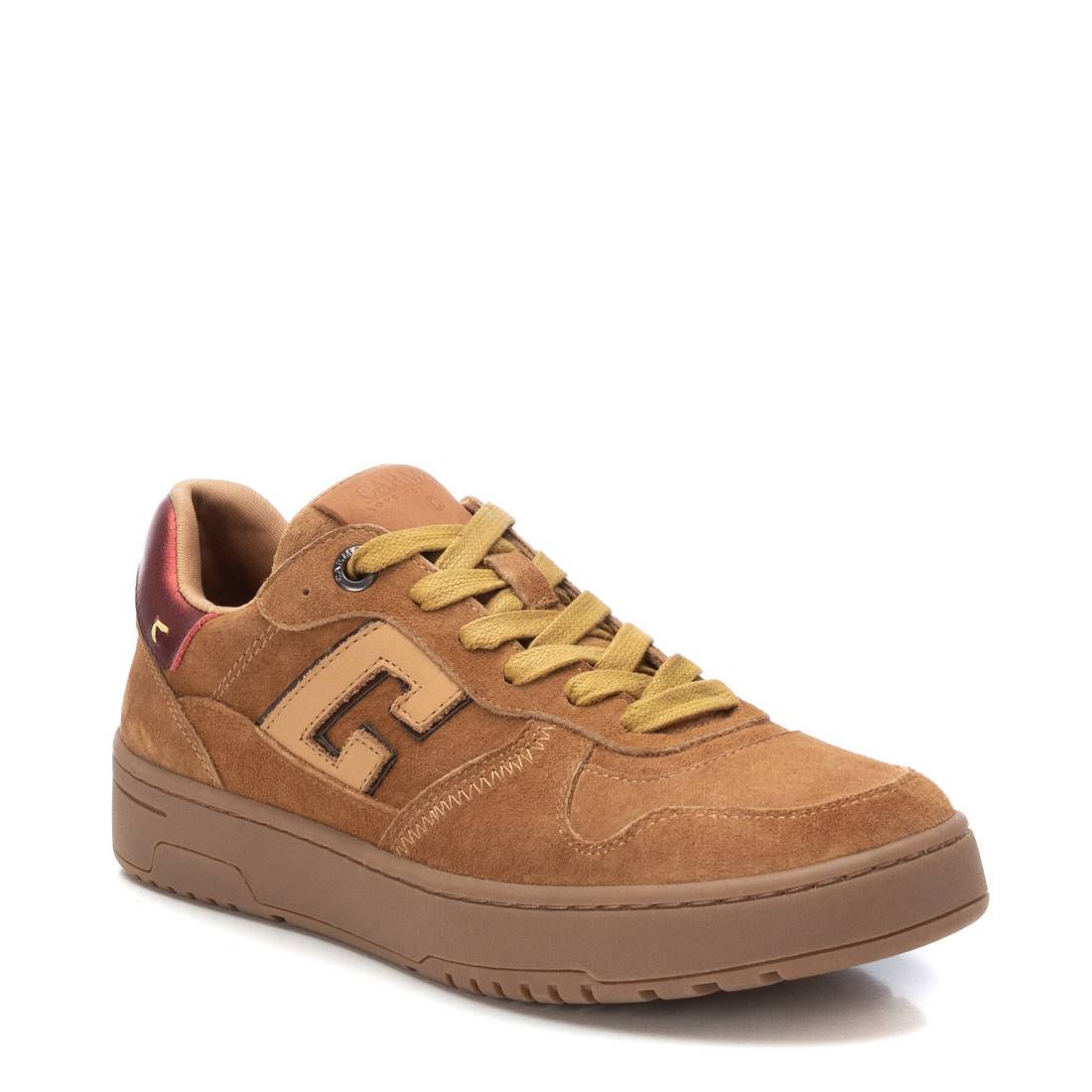 Carmela 16180601 sneaker suède marron métallisé
