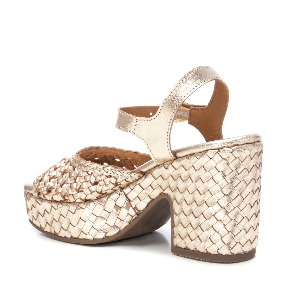 Carmela 16163706 sandale talon doree cuir talon 10 cm
