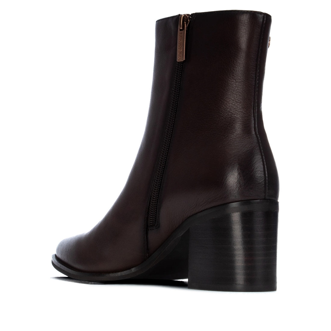 Carmela 16413302 bottines femme marron cuir talon