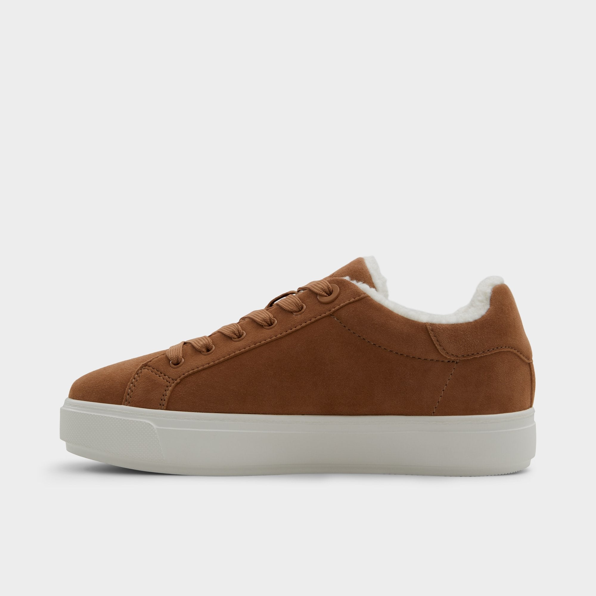 ALDO Merrylyn baskets basses marron fourrées