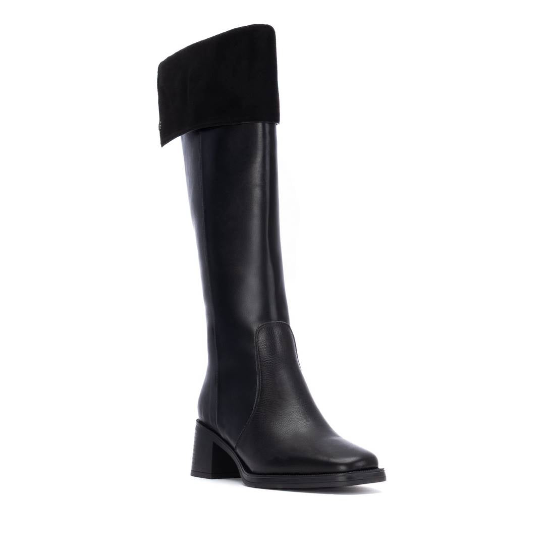 Carmela 16269102 bottines cuir noir à talon