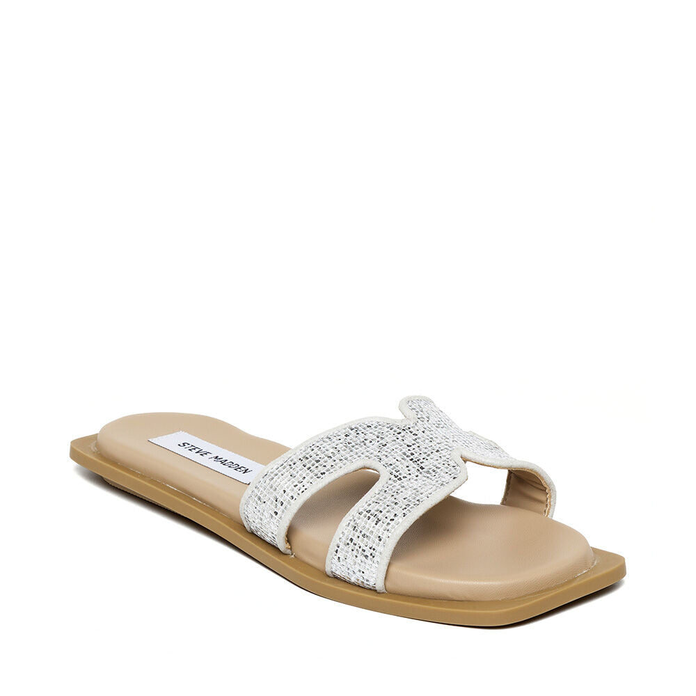 Steve Madden Sofia mules argent pailleté synthétique