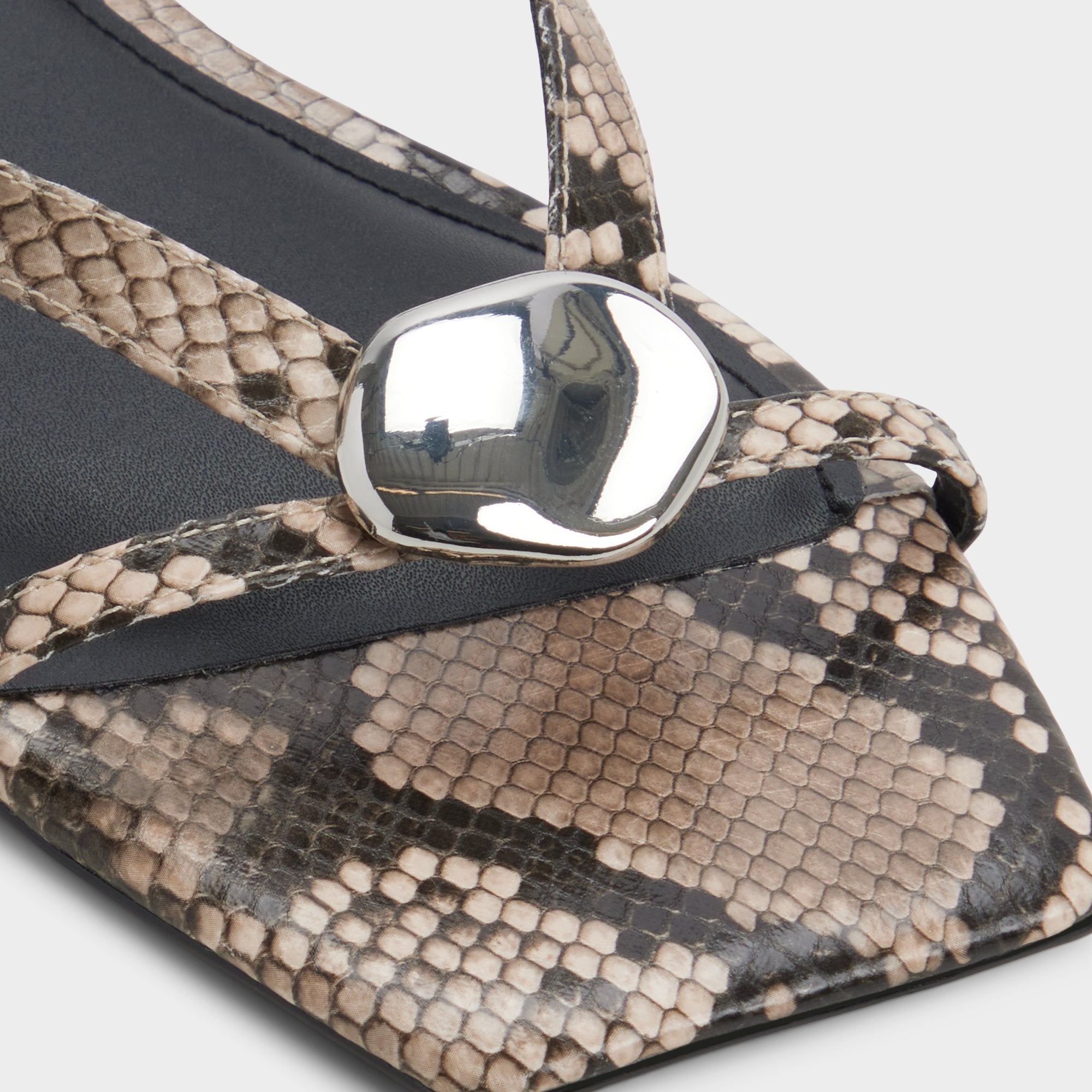 Aldo Iliria tongs femme imprimé serpent pointure 8