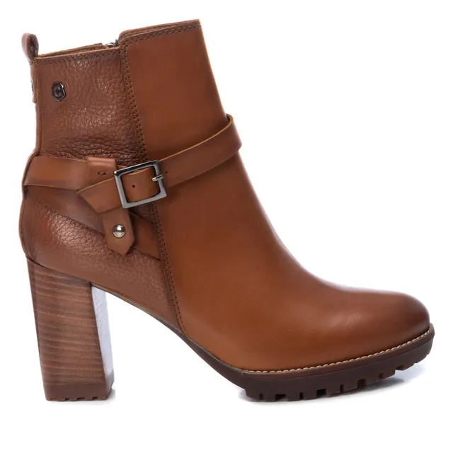 Carmela 16005601 bottines femme marron cuir talon 8 cm