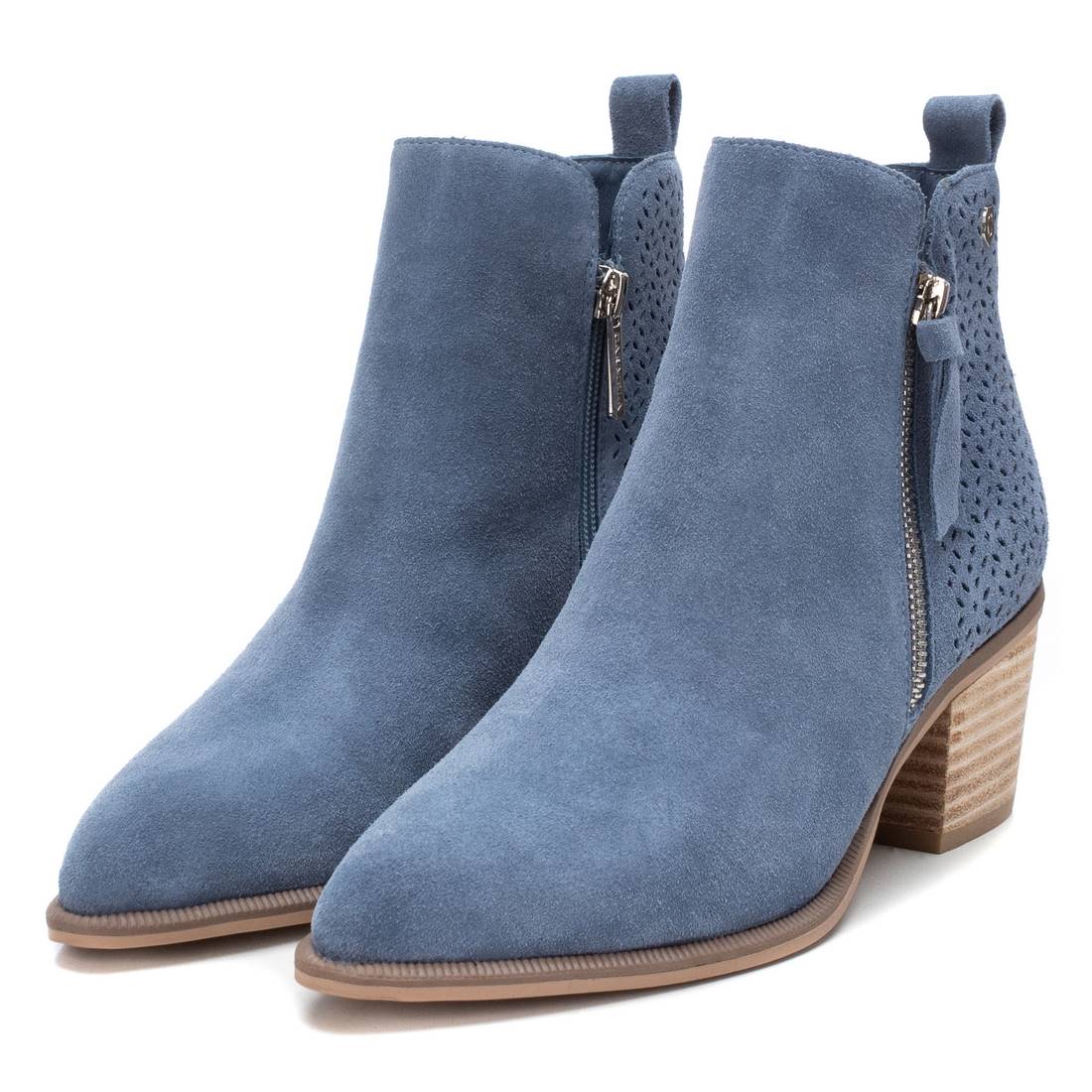 Carmela 16063205 bottines cuir bleu