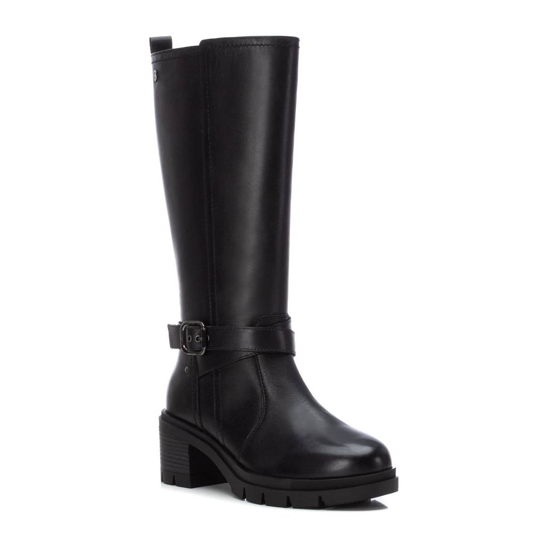 Carmela 161976 16197602 bottes motardes femme noir talon 7 cm