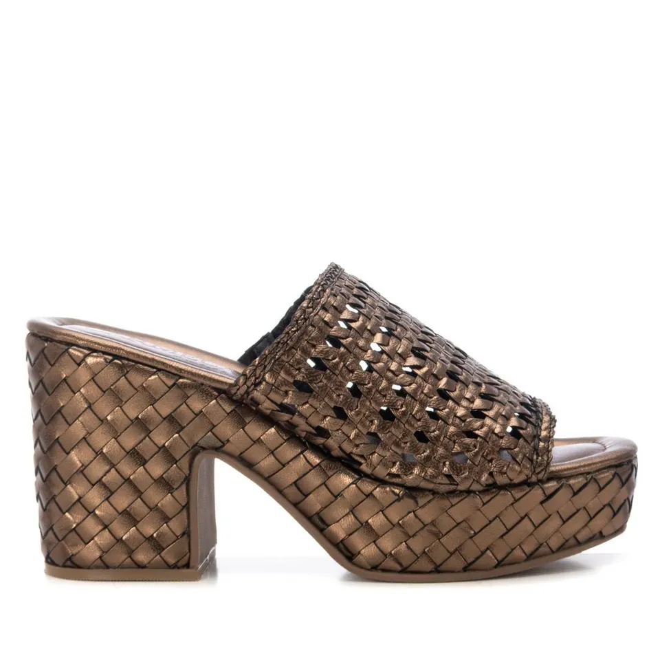 Carmela 16222302 sandales femme bronze cuir talon 9 cm