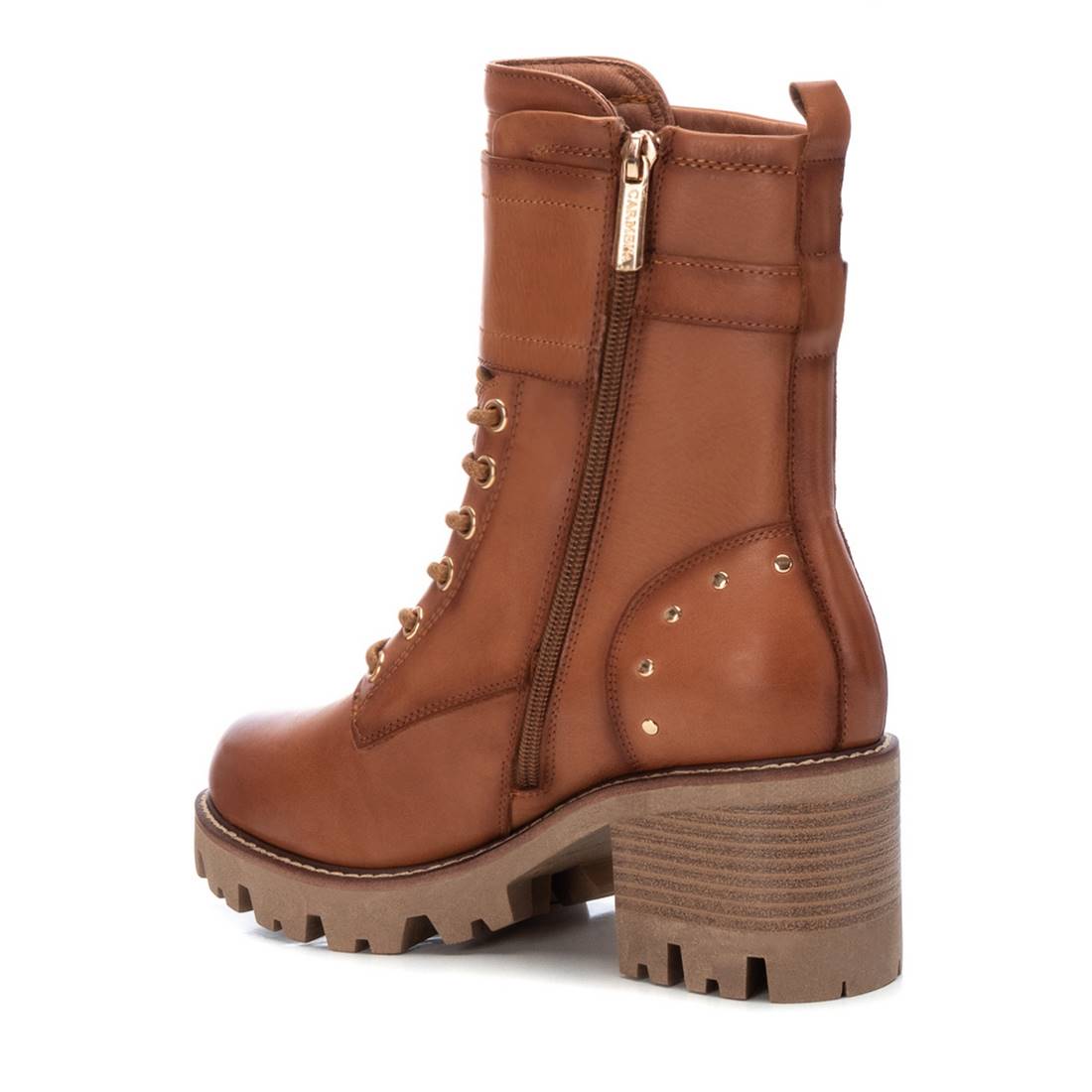 Carmela 16087702 bottines cuir marron talon 6 cm