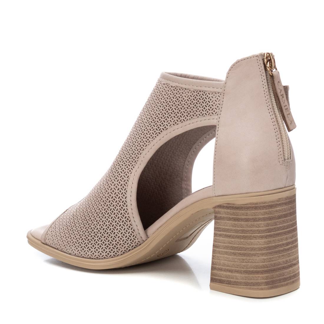 Carmela 16159803 sandale cuir marron talon 8 cm
