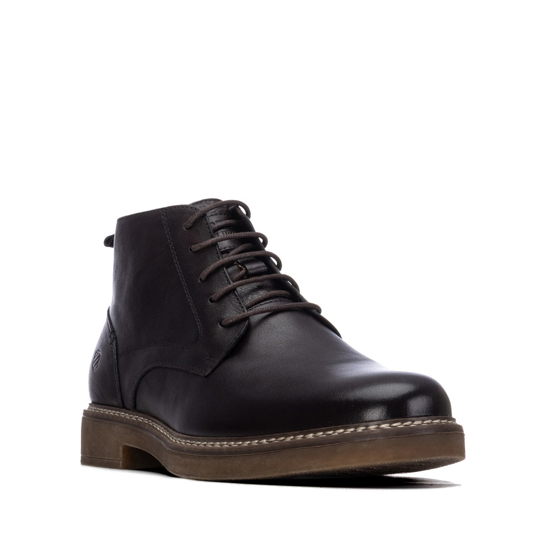 Carmela 16420202 boots homme marron cuir lacets zip