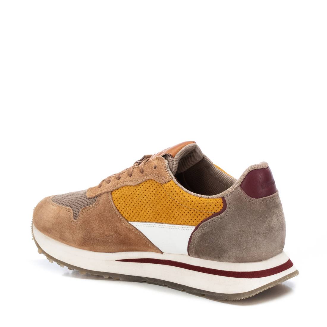 Carmela 16081601 sneakers homme cuir jaune