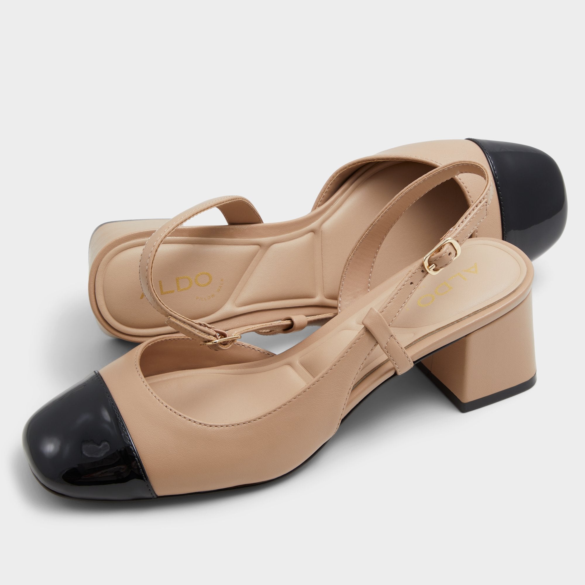 ALDO Bialle sandales beige talon bloc