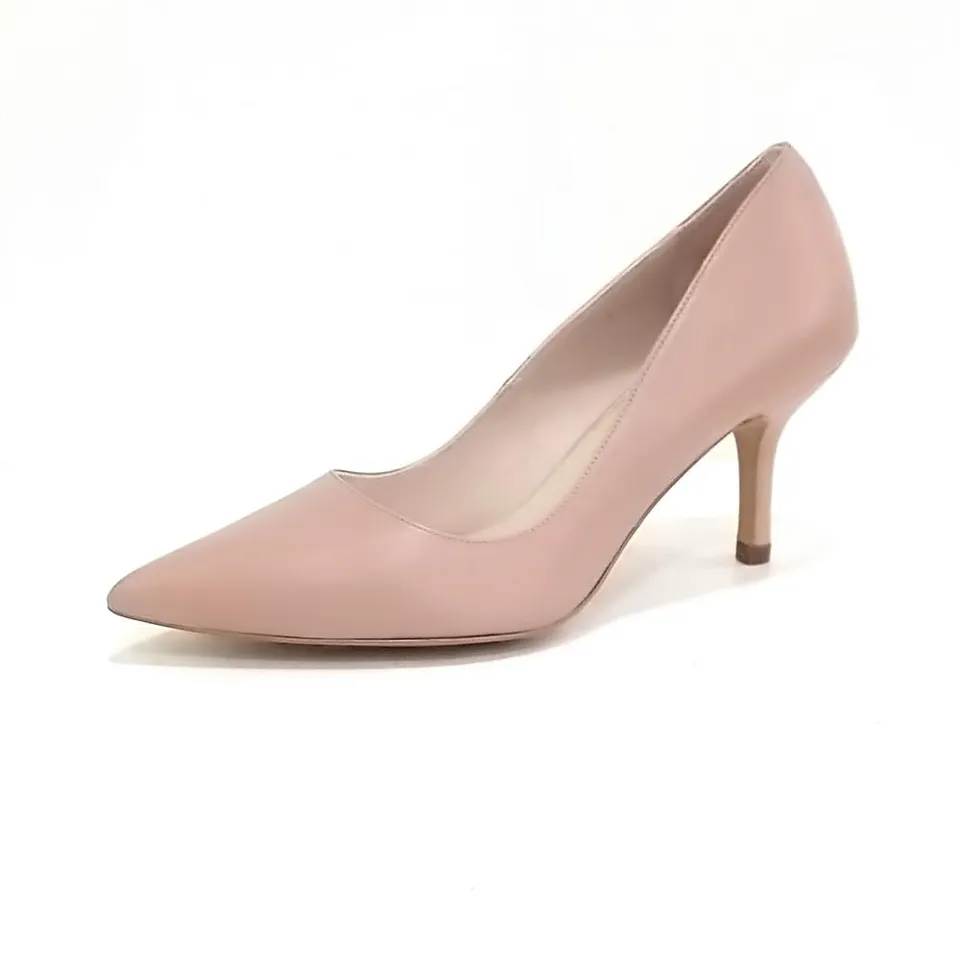 Lodi Monroes escarpins beiges cuir talon