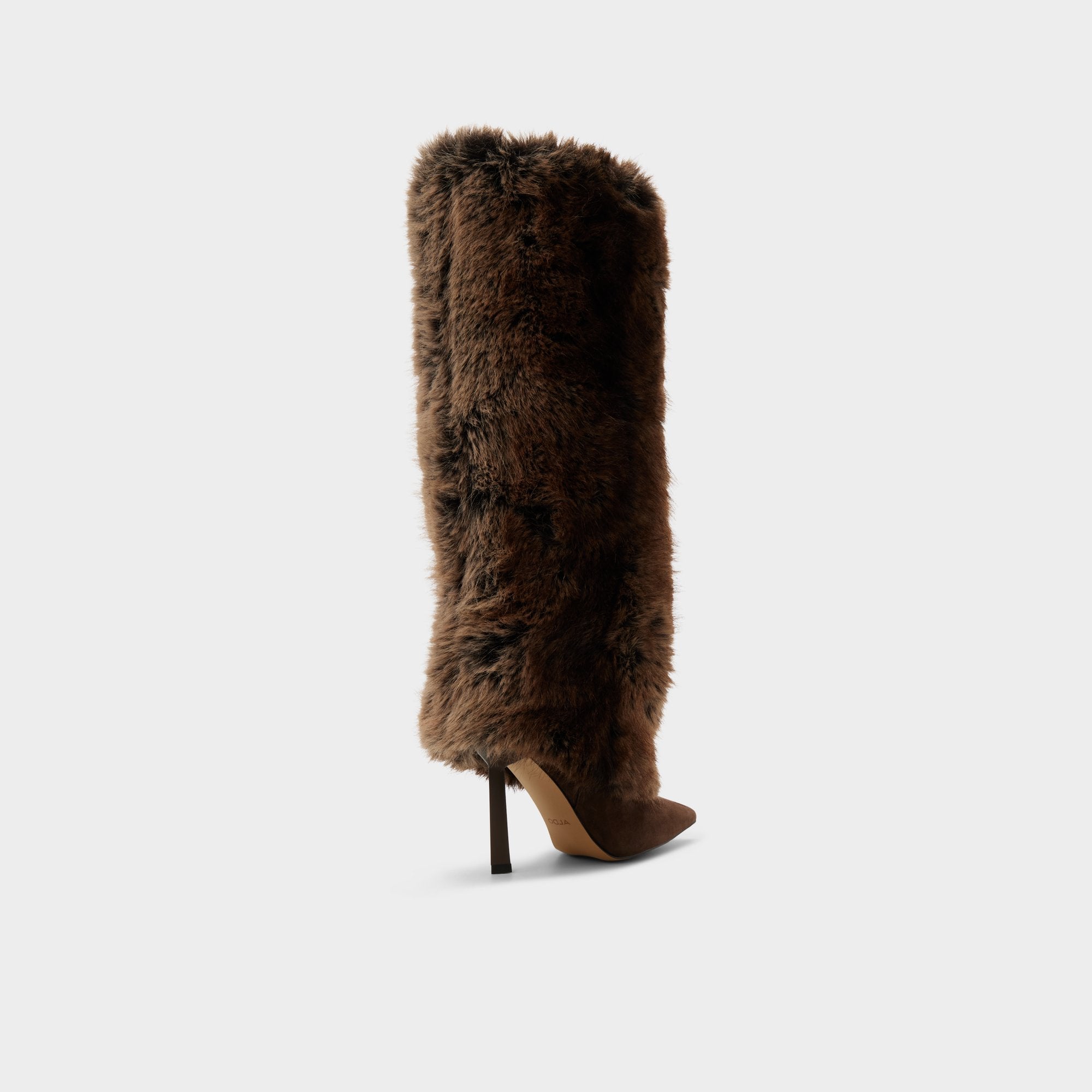 ALDO Lennore bottes genou marron fourrure