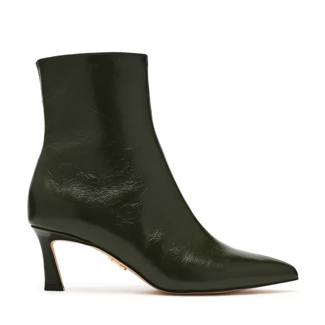 Steve Madden Lulah bottines femme vert cuir talon 6 cm