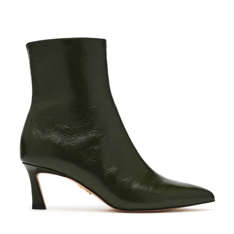 Steve Madden Lulah bottines femme vert cuir talon 6 cm