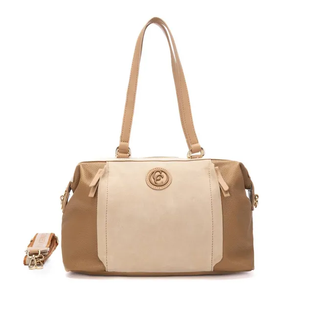 Carmela 18619902 sac épaule camel 21x36x14 cm