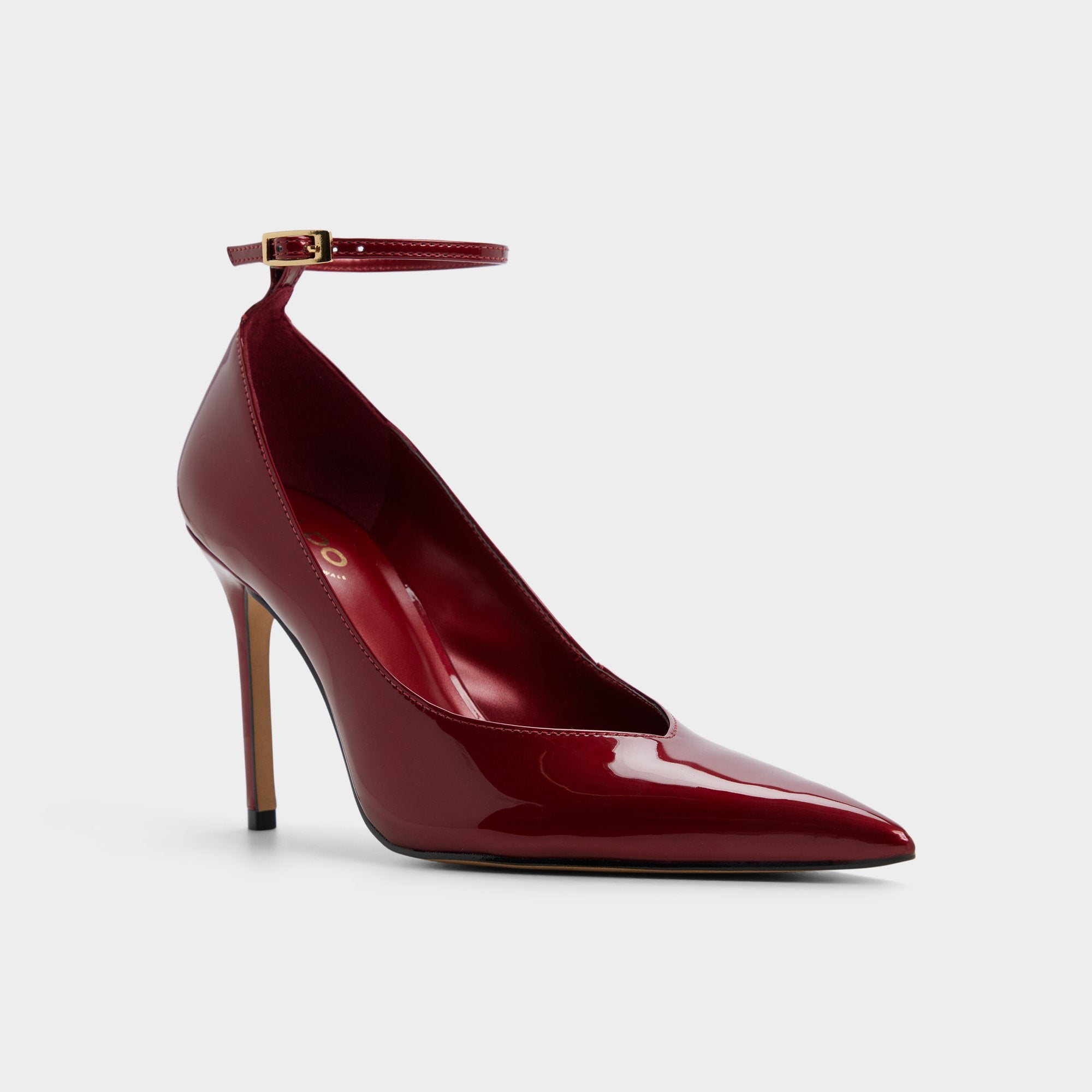 ALDO Zaira escarpins vernis rouge bordeaux