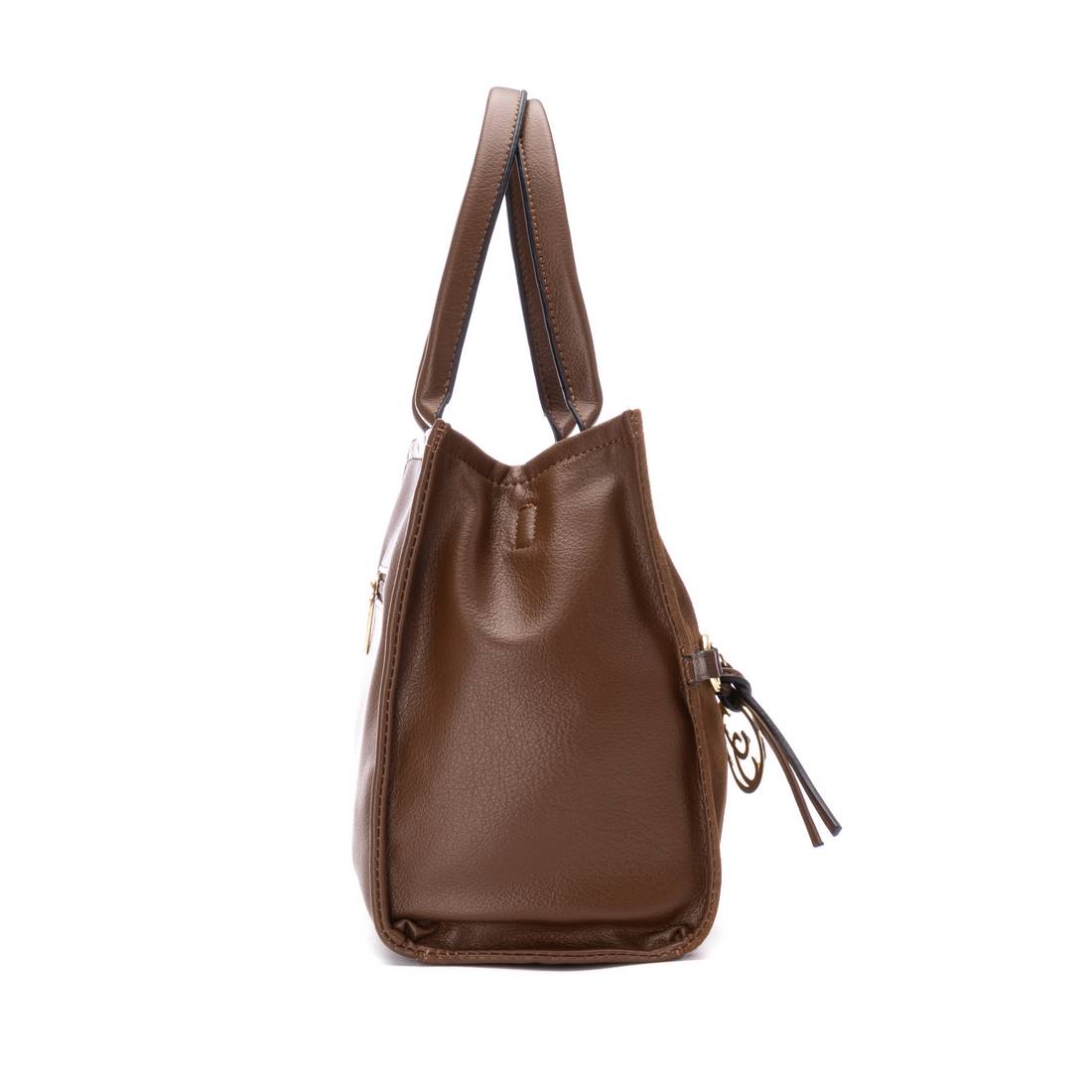 Carmela 18617302 sac cuir camel 27x35x15 cm