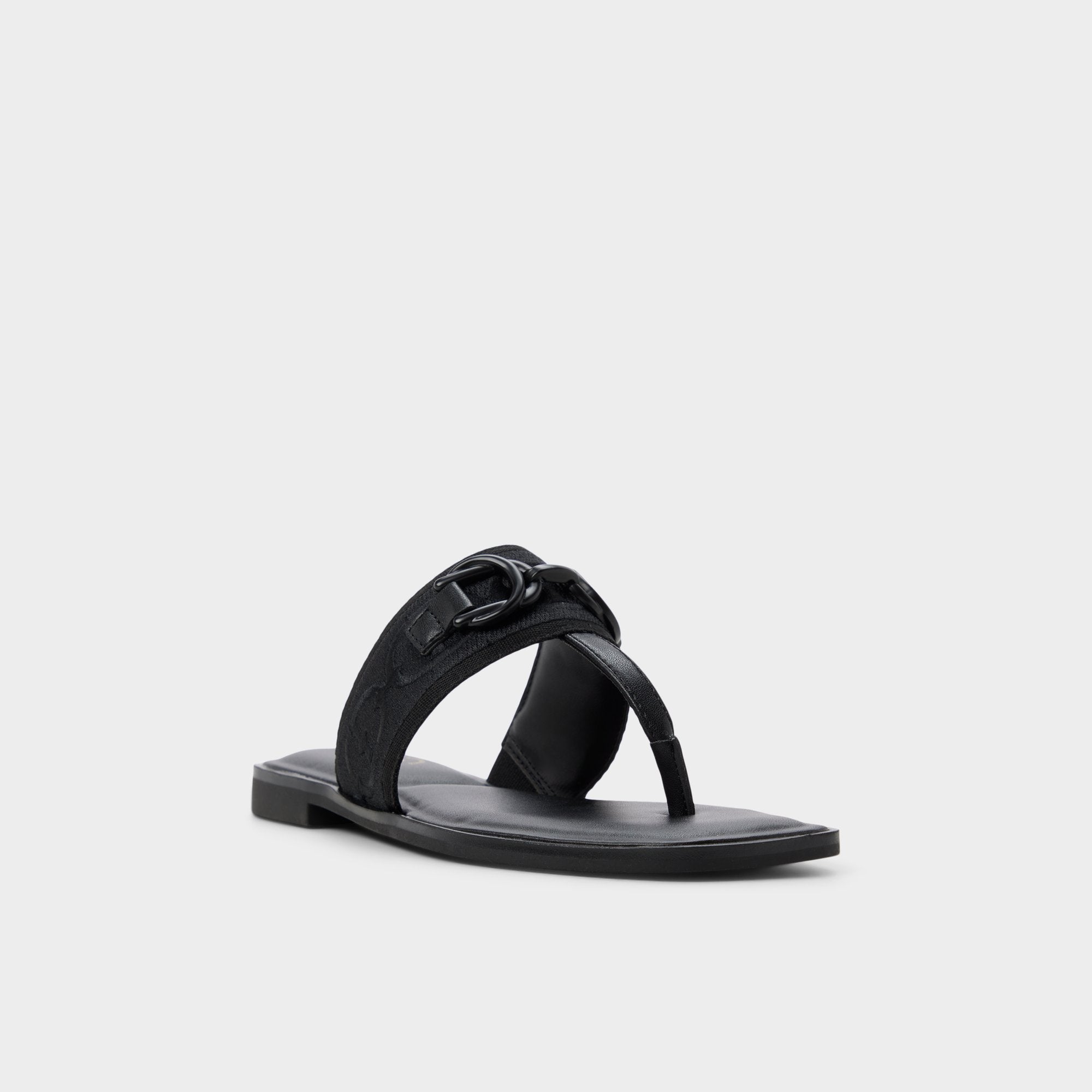 ALDO Coralynna sandales plates cuir boucle