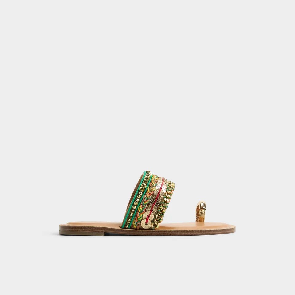 ALDO Beachwalk sandales plates raphia