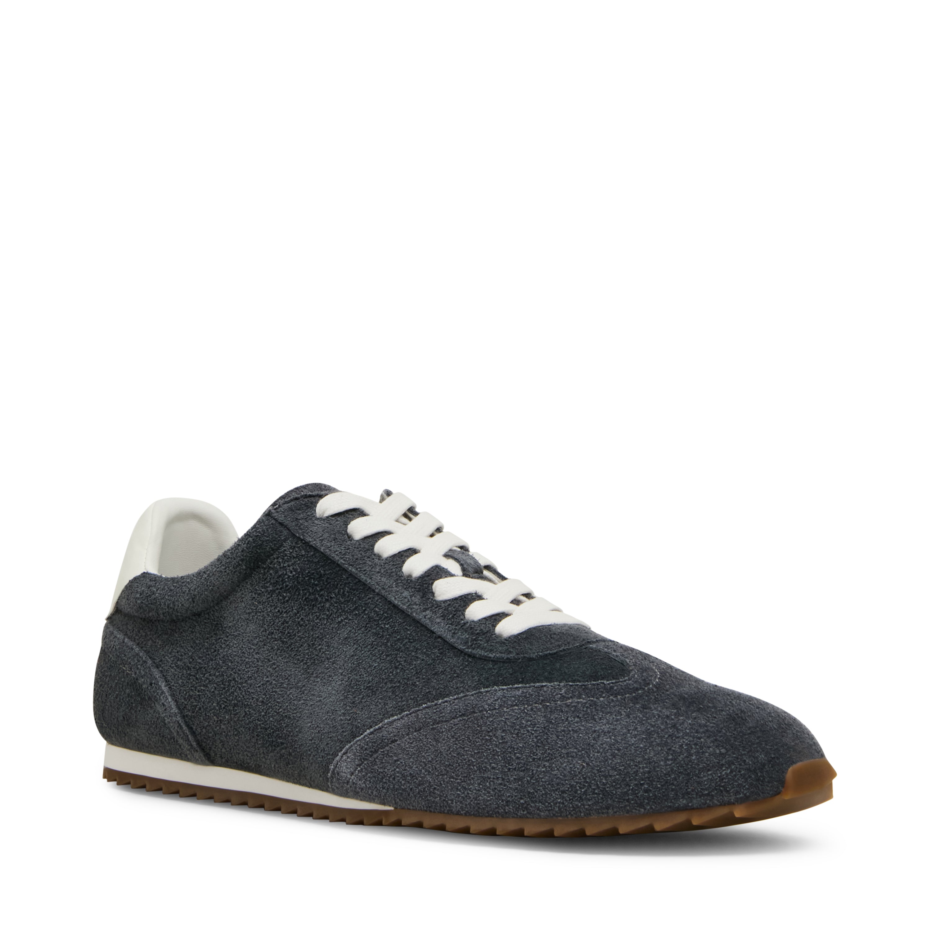 Steve Madden Newthrill basket daim charcoal lacet