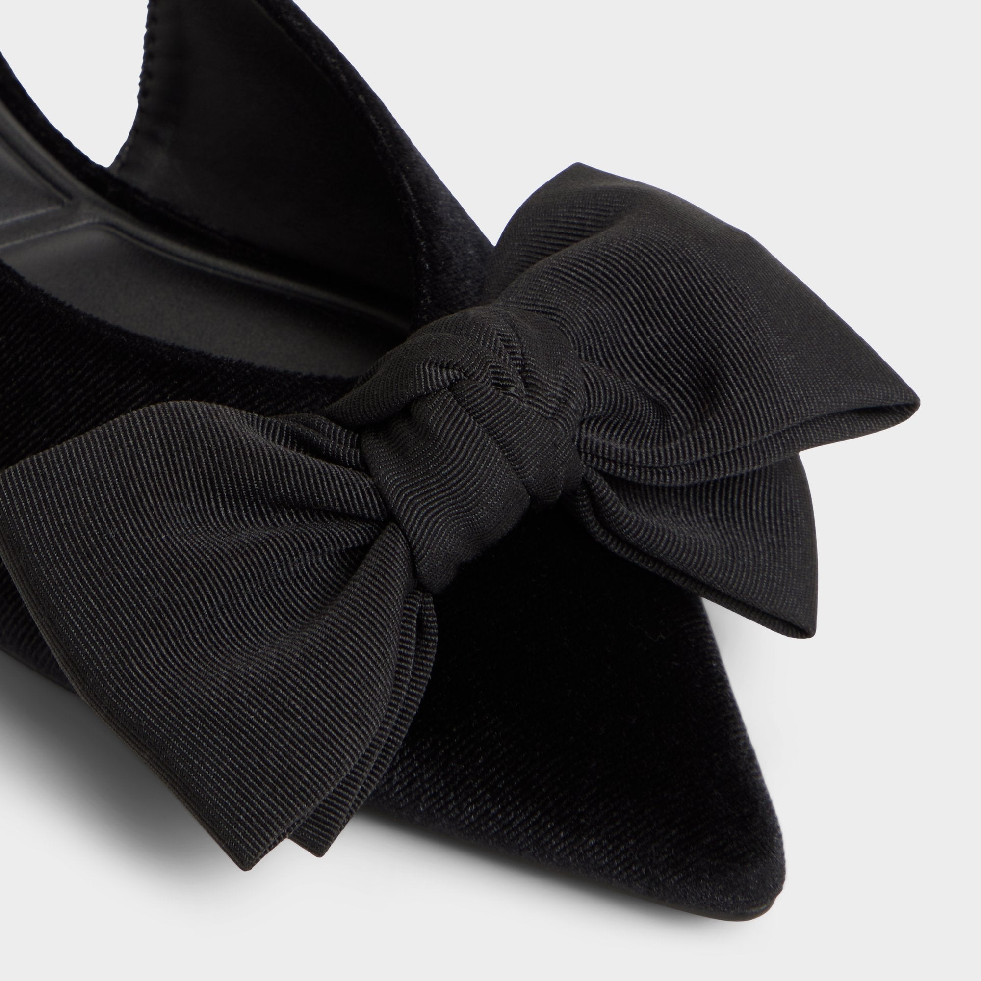 ALDO Festive escarpins nœud suède slingback