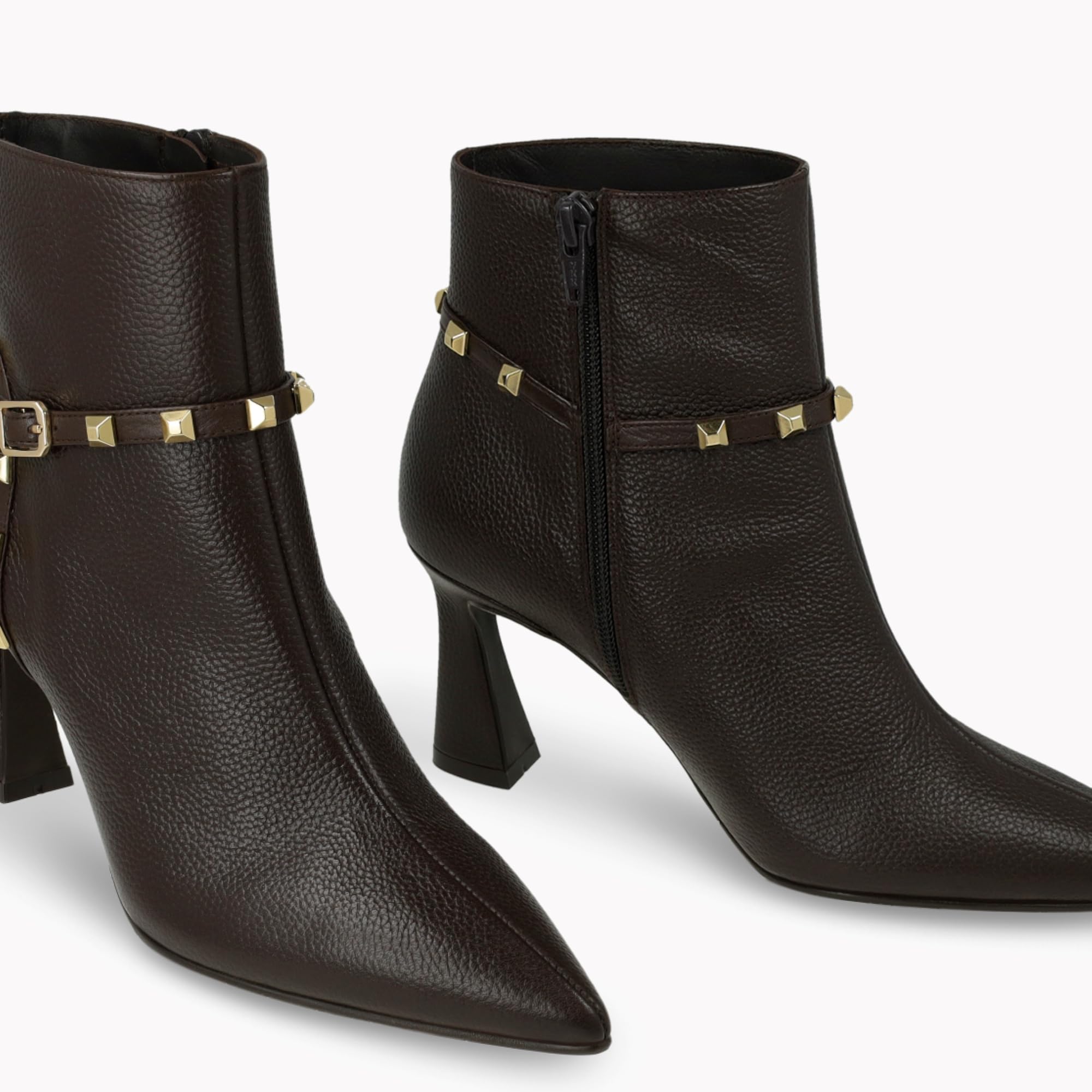 LODI RELLE bottines marron cuir femme