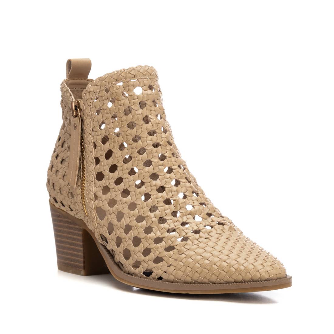 Carmela 16234402 bottines femme beige cuir