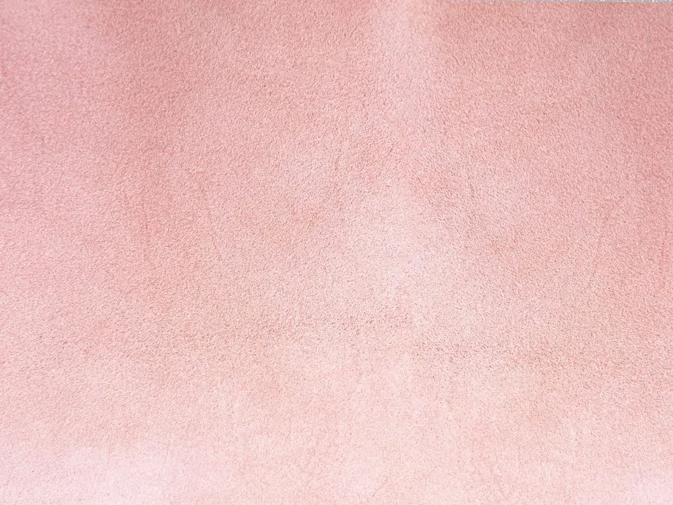 Dessine Moi Un Soulier Velours blush échantillon matière
