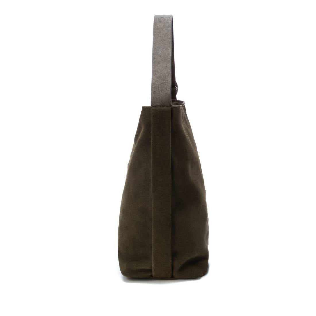 Carmela 18600602 sac épaule cuir vert 38 cm