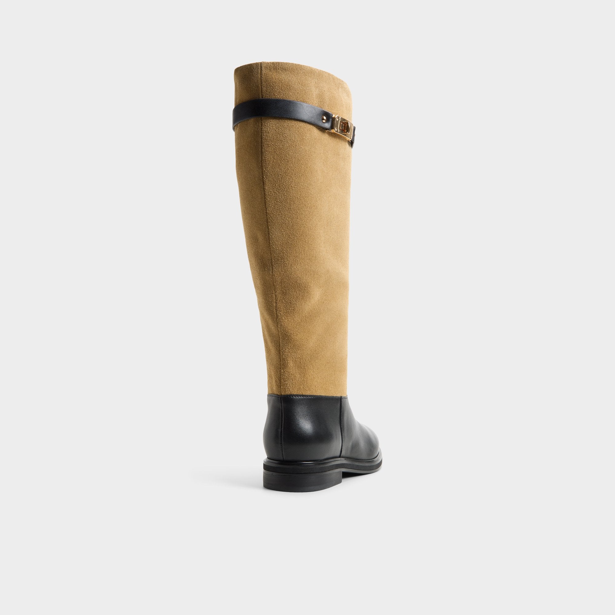 ALDO Levie bottes cavalières suède beige