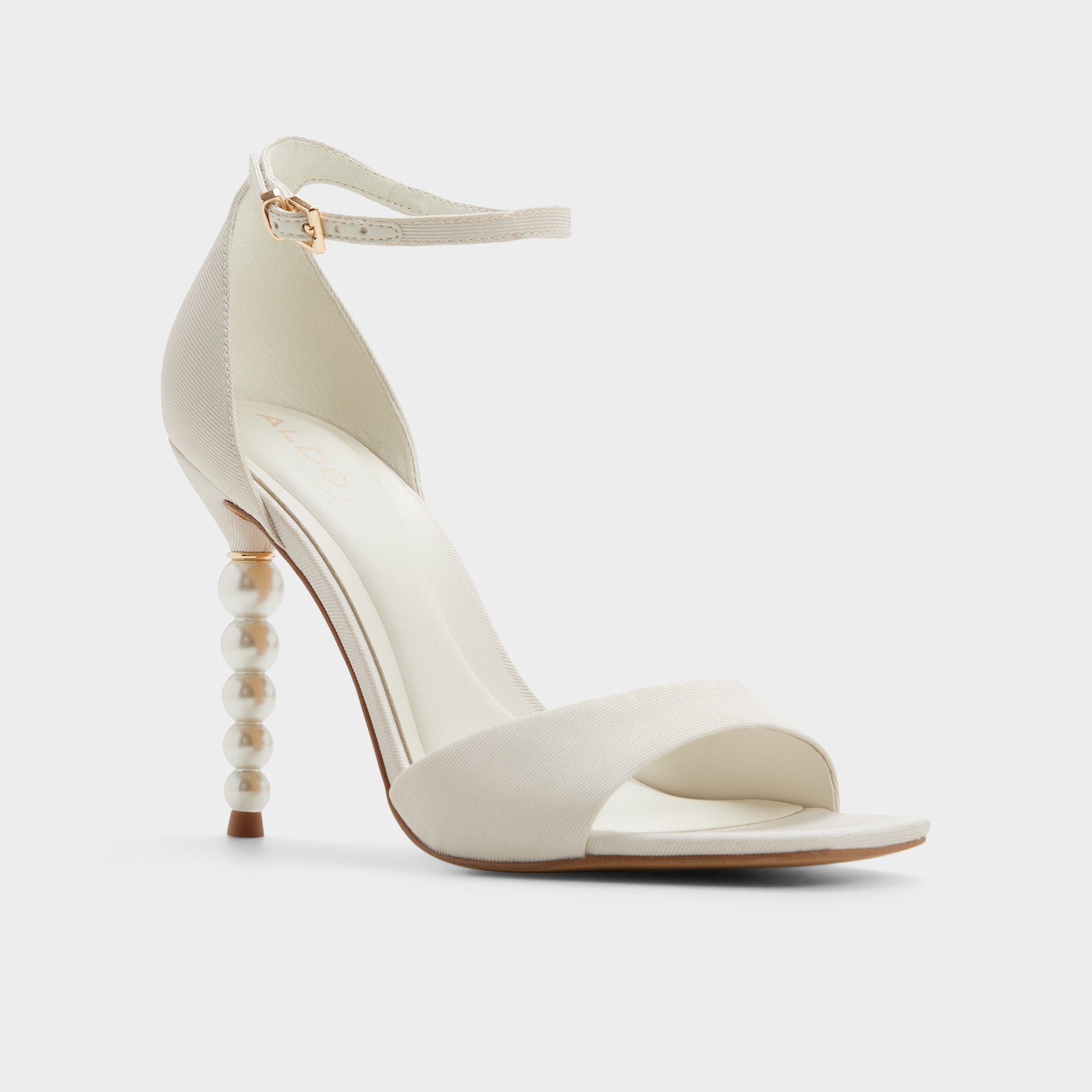 ALDO Pearletta bottines talon blanc
