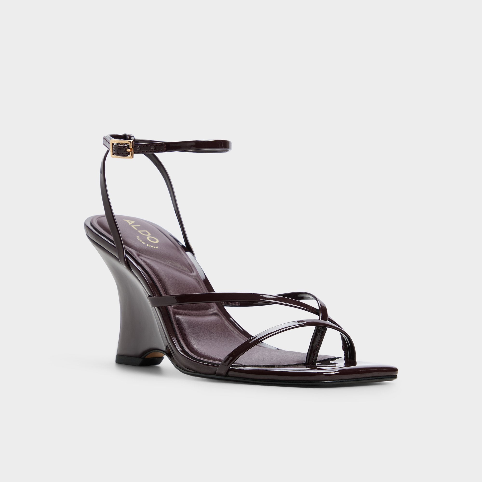 ALDO Lexina bottes bordeaux à talon compensé