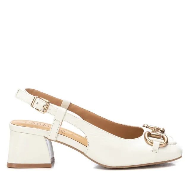 Carmela 16144302 escarpin blanc talon bas