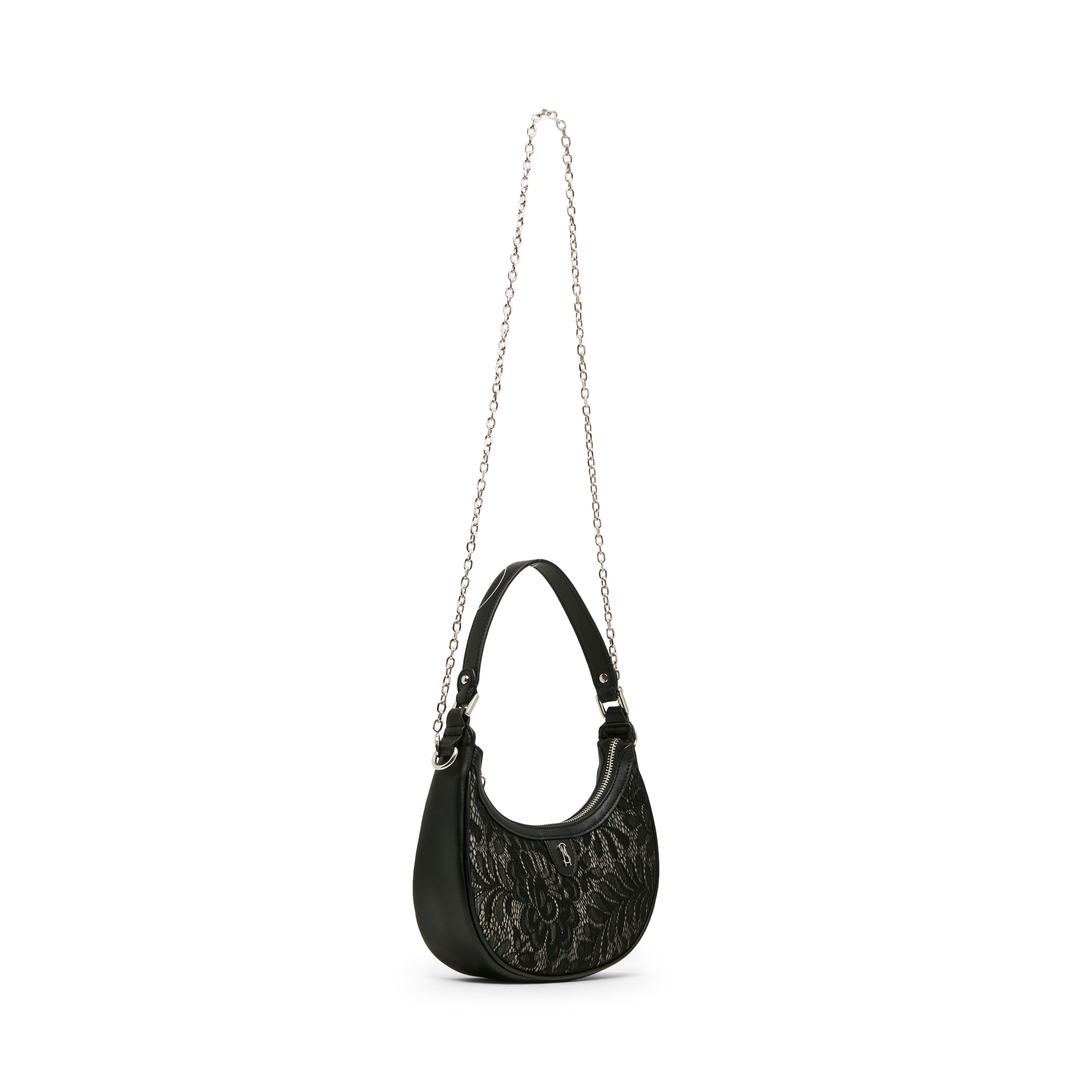 Steve Madden Bamour-L sac épaule noir zippé 25 cm