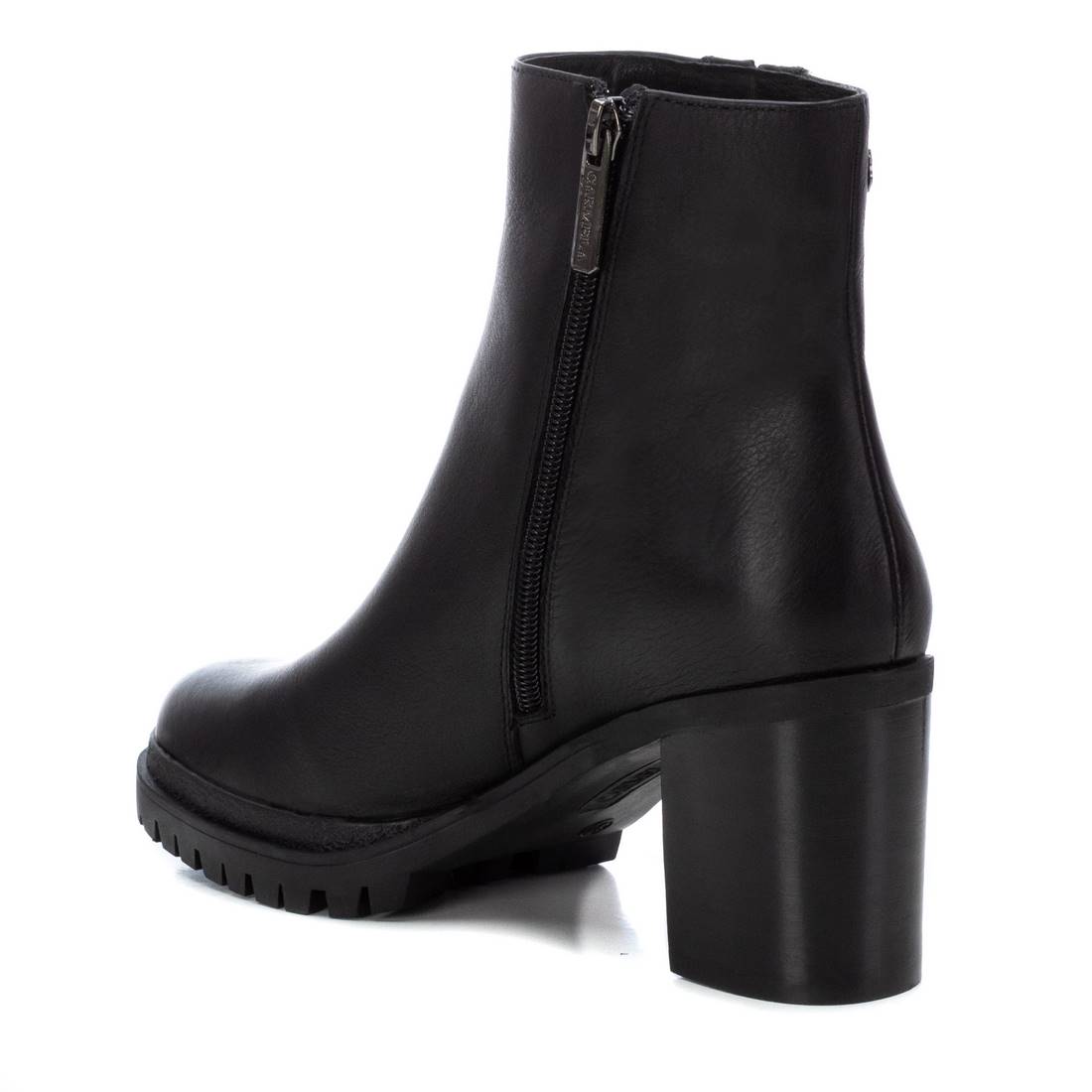 Carmela 16030501 bottines cuir noir talon 8cm