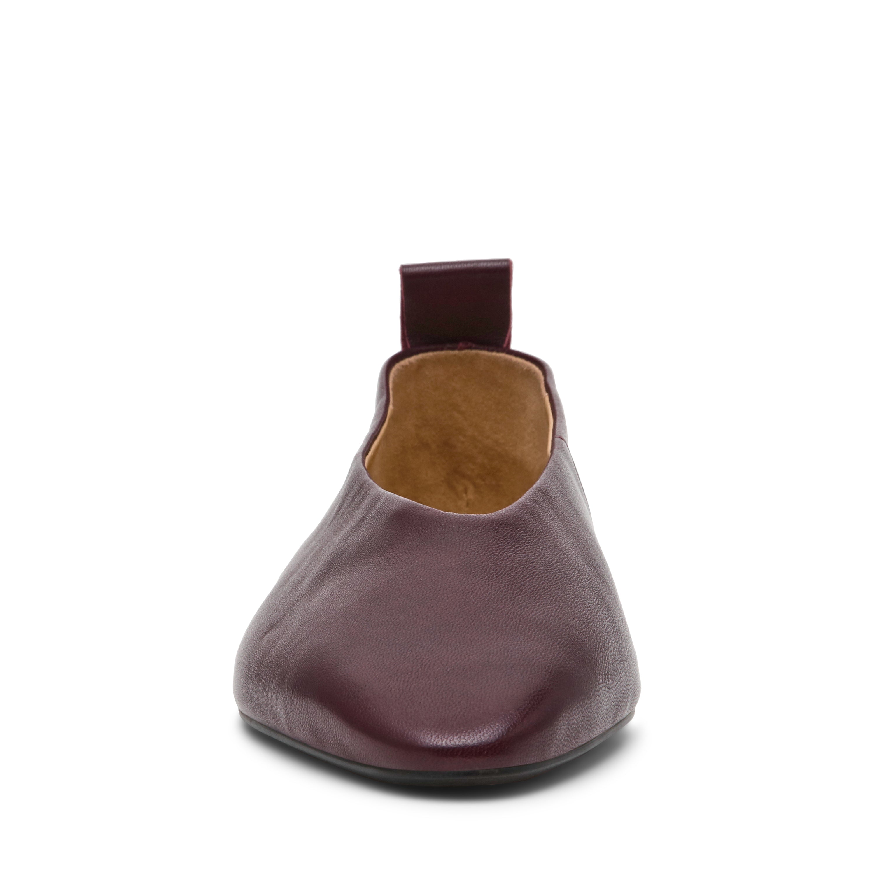 Steve Madden Swanky ballerine prune cuir véritable