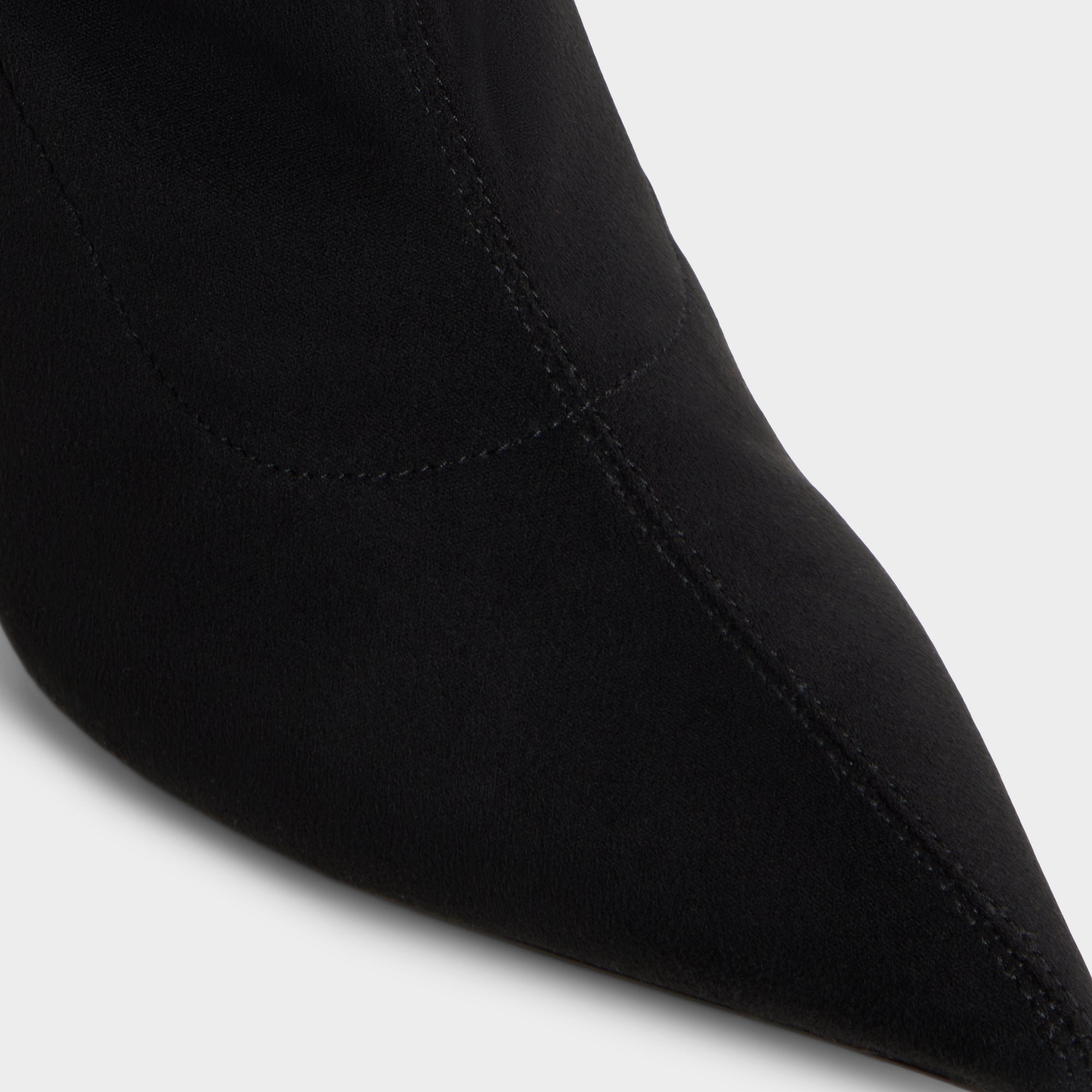 ALDO Caldan bottes cuissardes suède noir