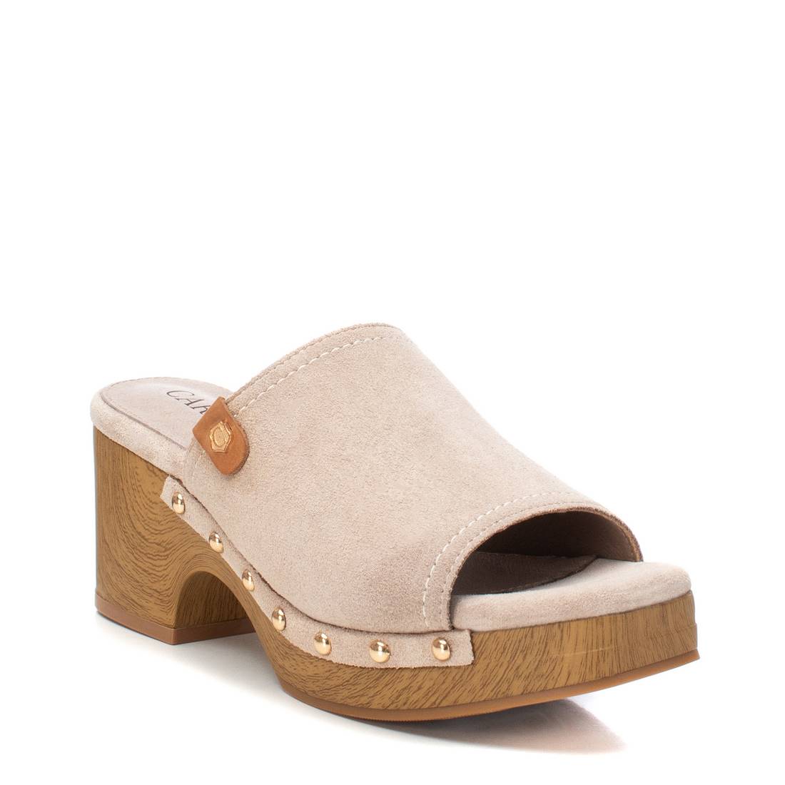 Carmela 16161202 sandales femme blanc cuir talon moyen