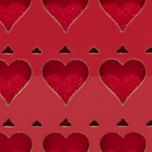 ALDO Loveclutchh pochette cœur rouge femme