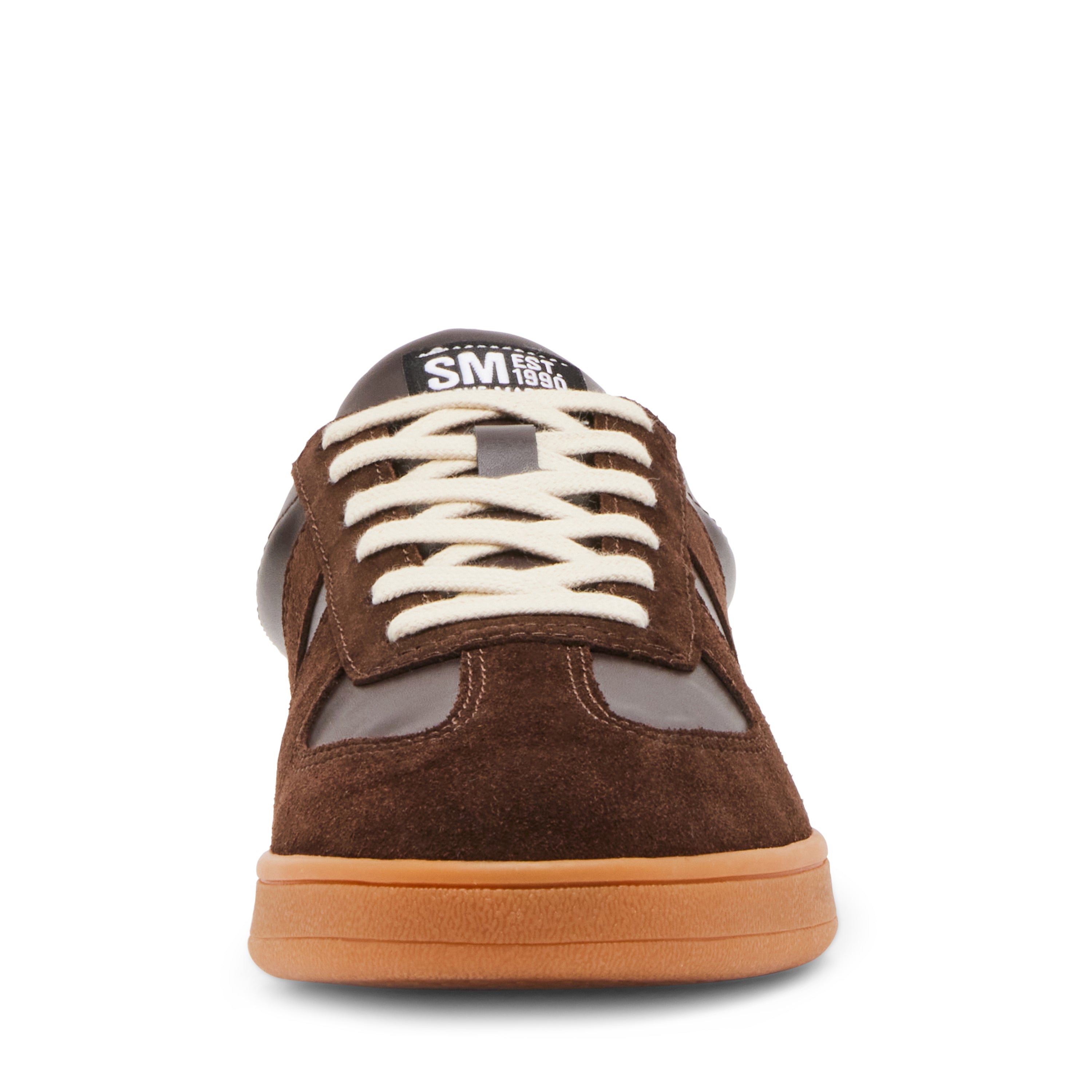 Steve Madden Waltor baskets homme marron cuir 3 cm