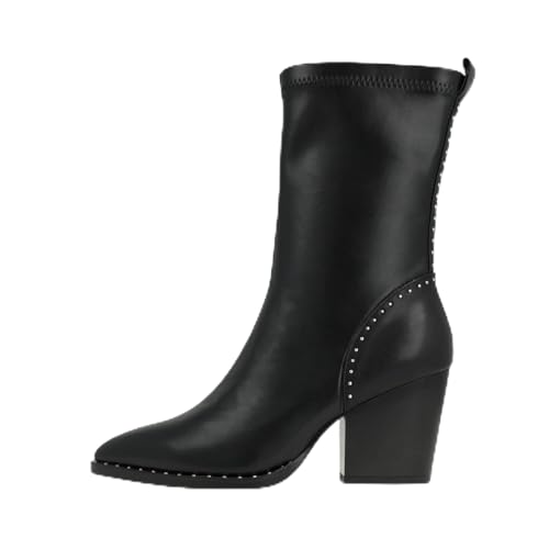 Lodi A-Cei5732 bottines noires cuir talon stable