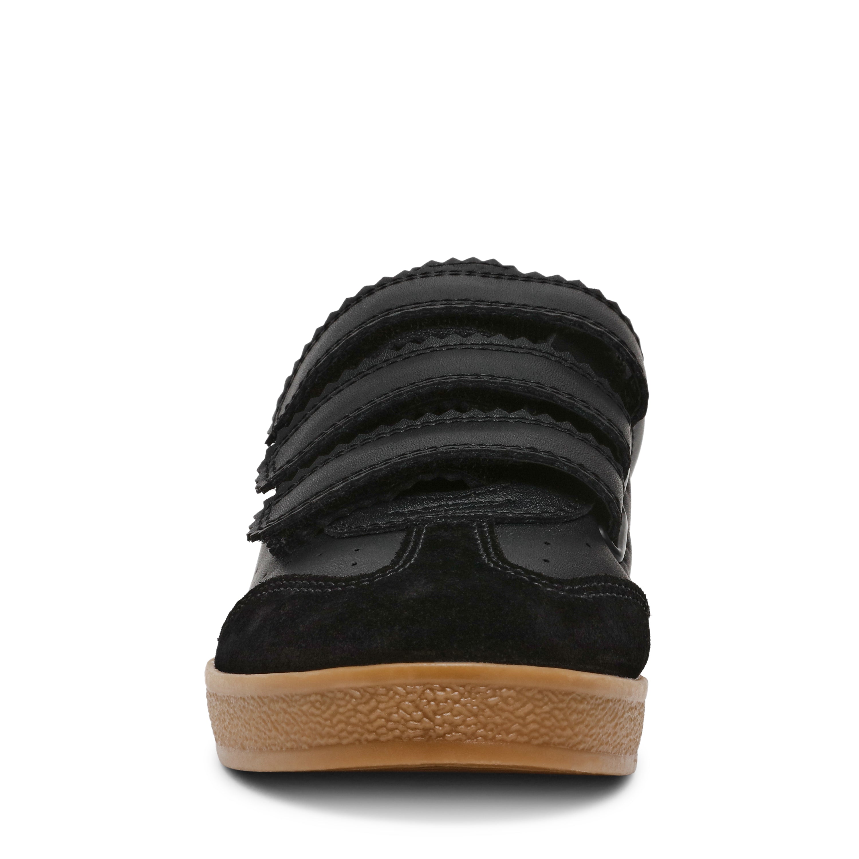 Steve Madden Daybreak basket noire cuir velcro