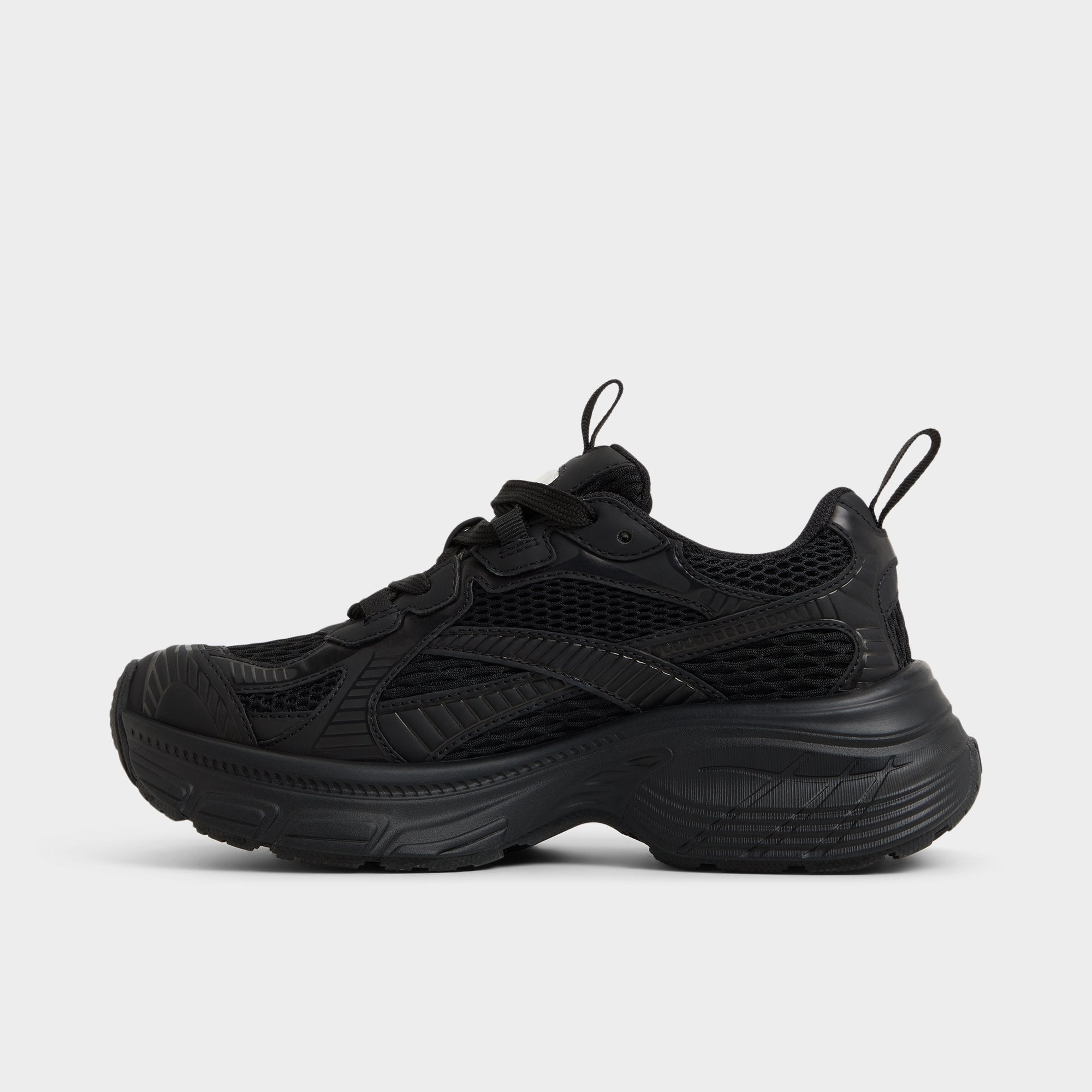 ALDO Powerplay baskets noires maille respirante