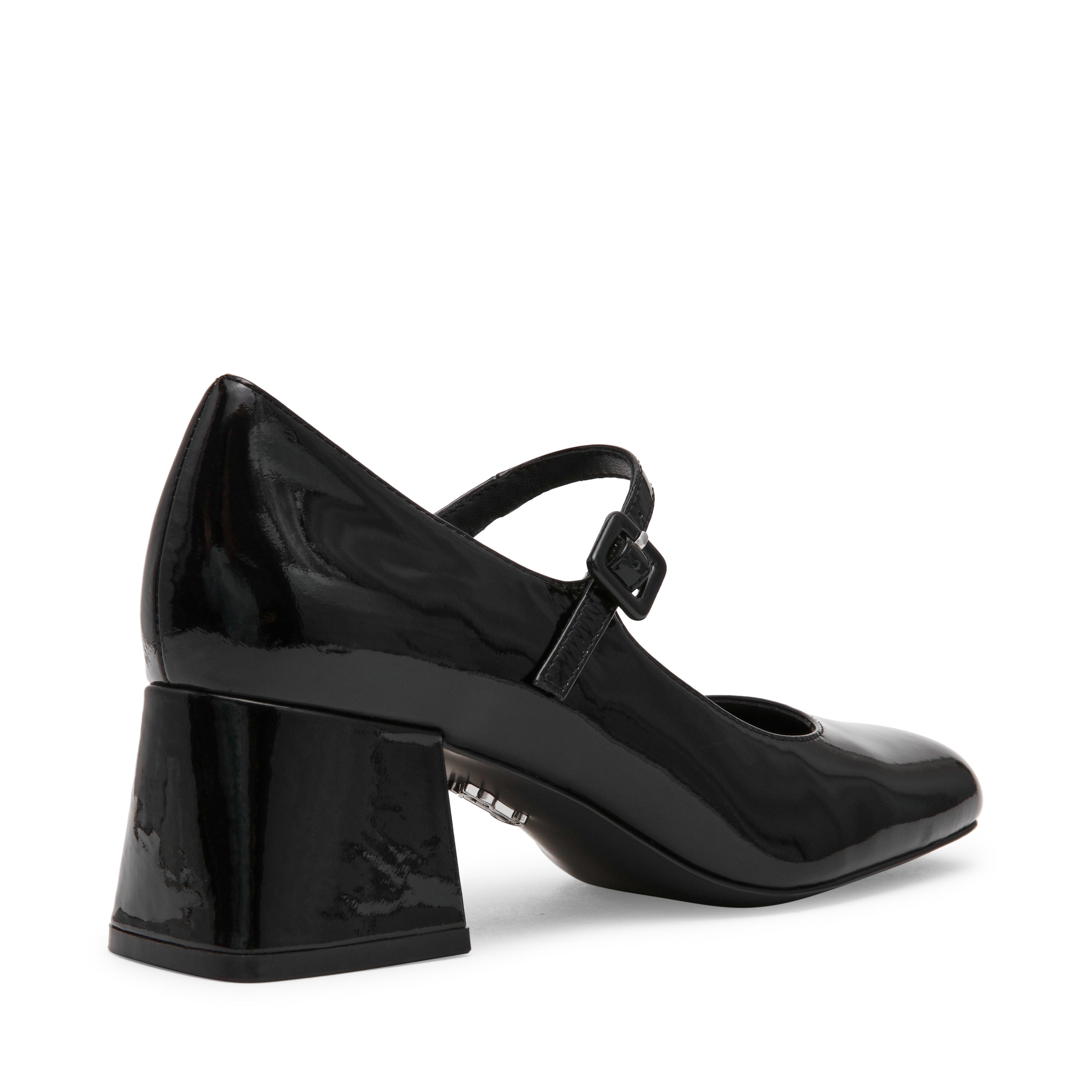 Steve Madden Darcey escarpins vernis noir talon 6 cm