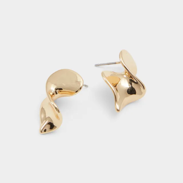 ALDO Miniswirlies boucles d'oreilles femme métal doré