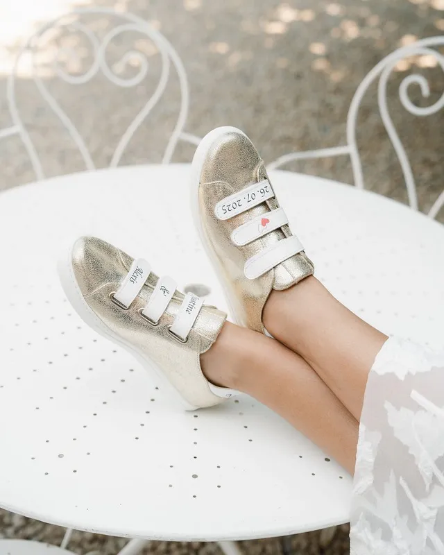 Dessine Moi Un Soulier basket scratch mariage personnalisable