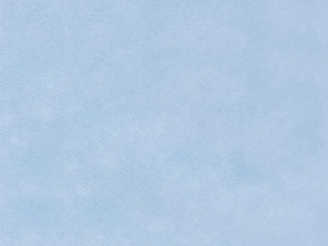 Dessine Moi Un Soulier échantillon velours baby blue clair